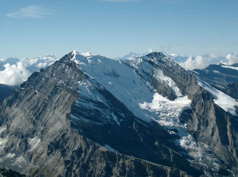 Le Balmhorn et l'Altels vus du sommet du Doldenhorn