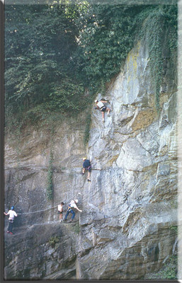 Via Ferrata de Chaudfontaine ( Fond des Cris ) Via Ferrata de Chaudfontaine ( Fond des Cris )