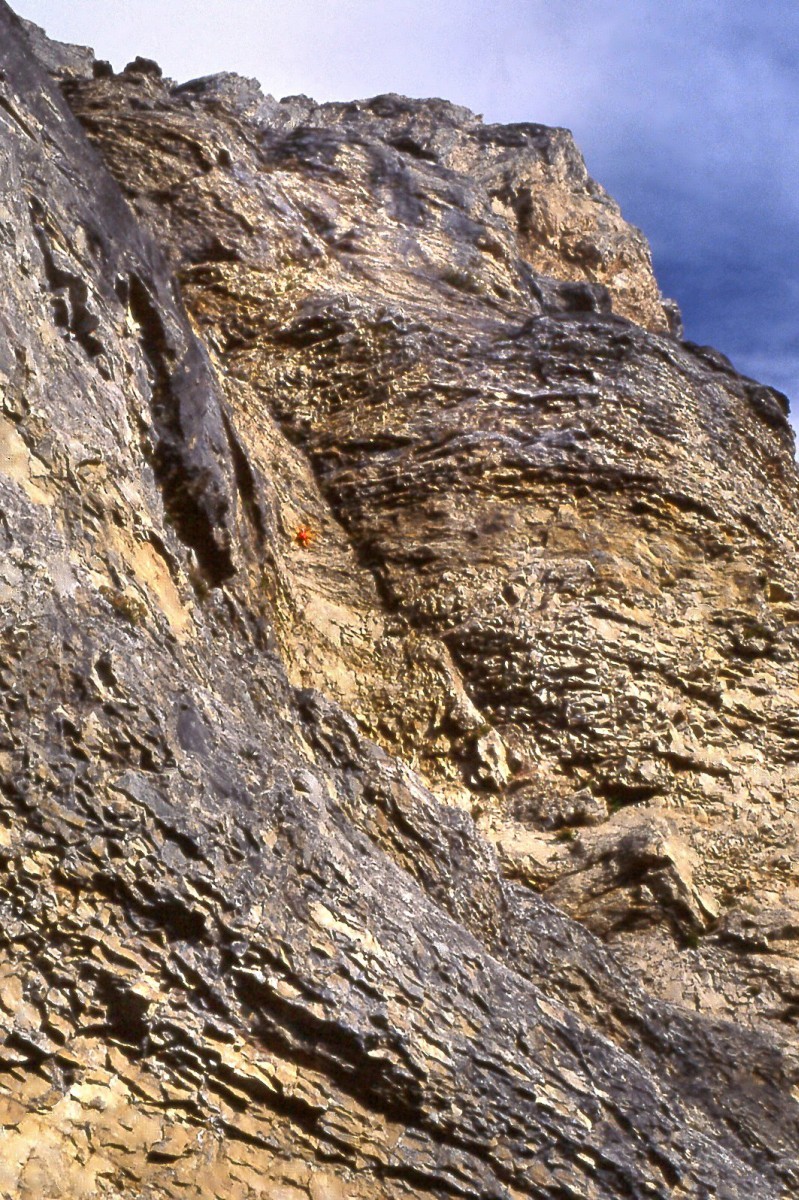 Dent de Crolles-départ du pilier sud