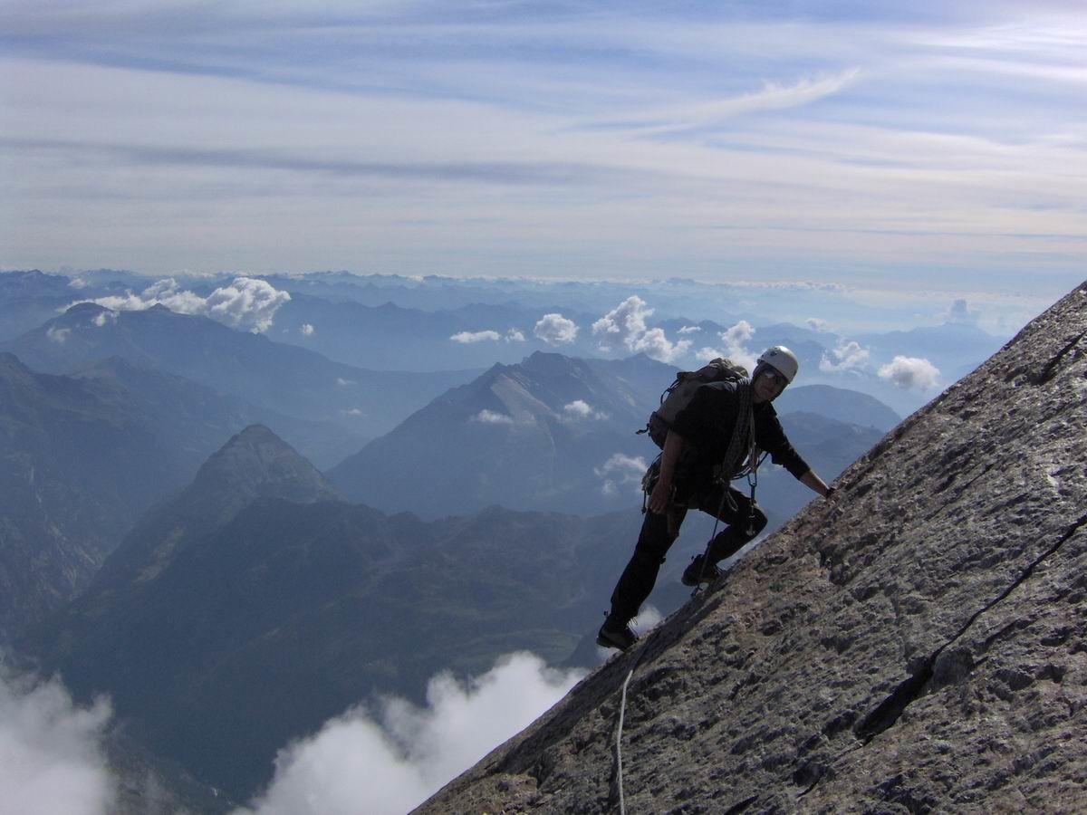 Arête N du Weissmies