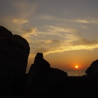 Coucher de soleil à Kalymnos