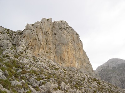 Secteur "Skalia Pillar" à Kalymnos.