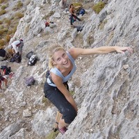 Sandrine dans "Liloh" à Kalymnos.