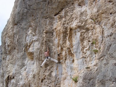 Renato dans "Coloria" à Kalymnos.