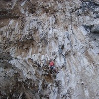 Boris dans "Trella" à Kalymnos.