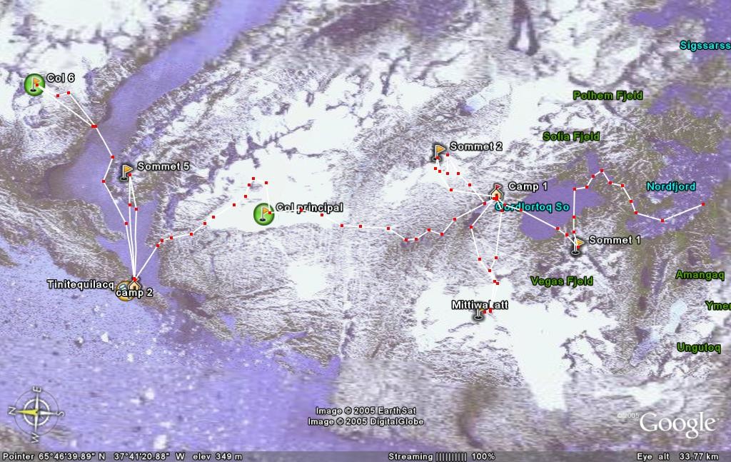 Raid dans l'île d'Amgmassalik