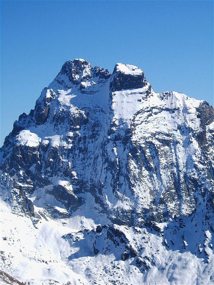 Viso de la cime de Brusalana