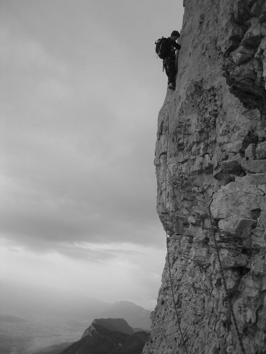 Pilier Sud - dent de Crolles : L5