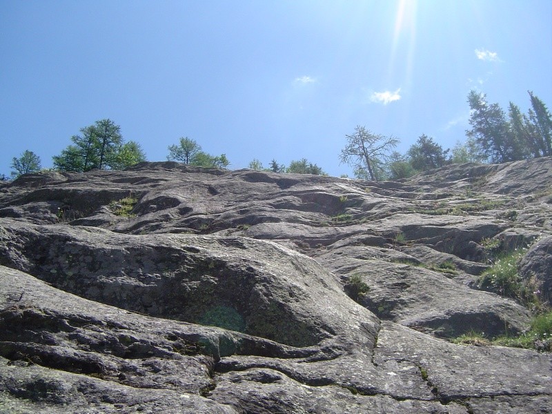 le mur des vétérans dans la via corda alpina