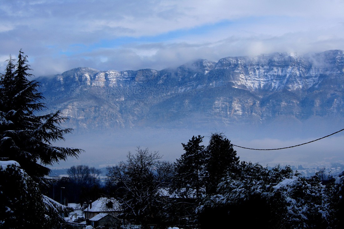 Premières neiges sur les Bauges et en Savoie