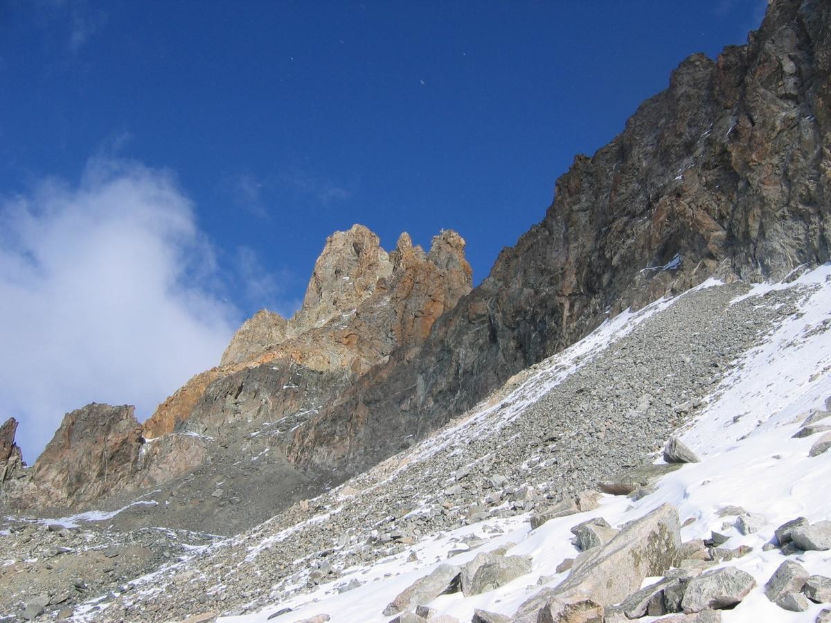 Versant S de la tête de Charrière