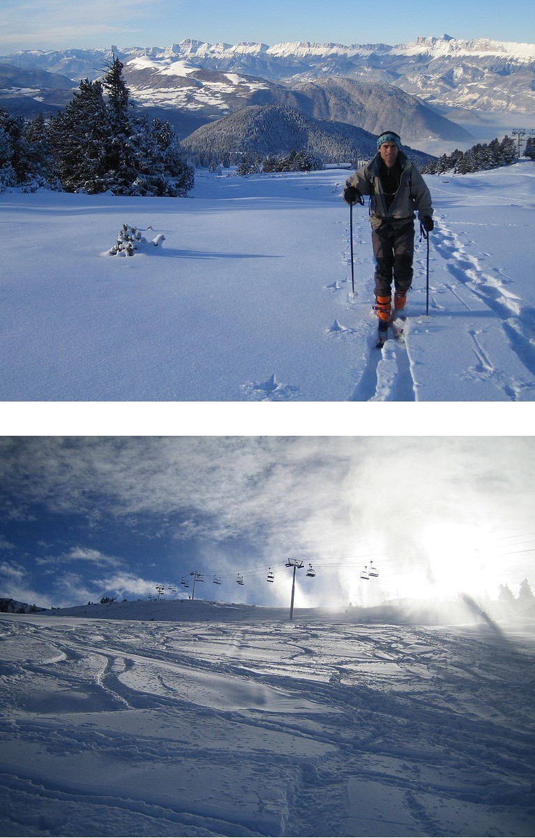 Le ski de rando artificiel