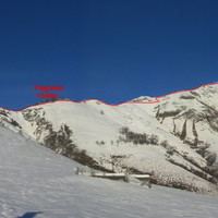 Dosso Bello, salita