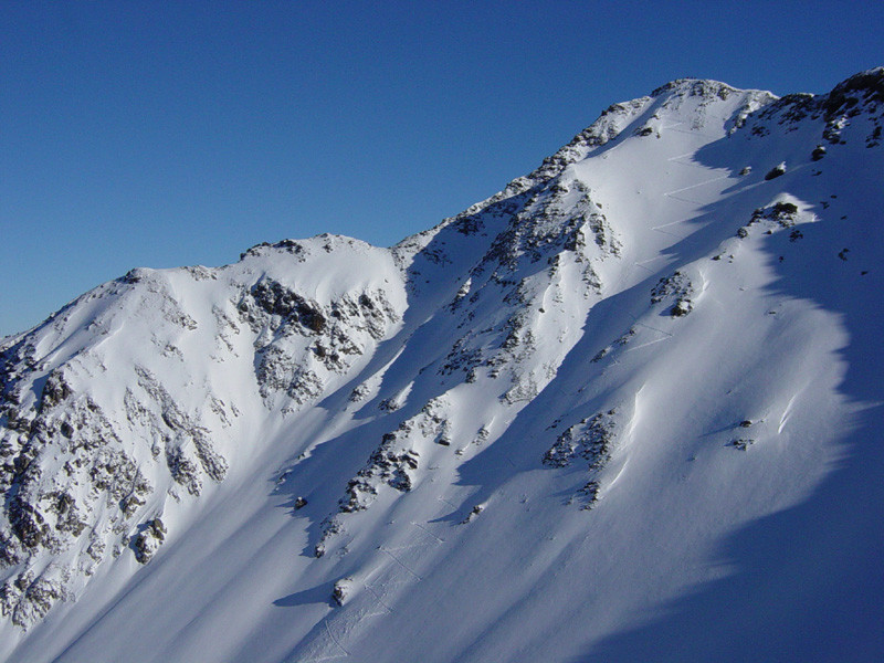Face ouest des Rochers de Vallorin