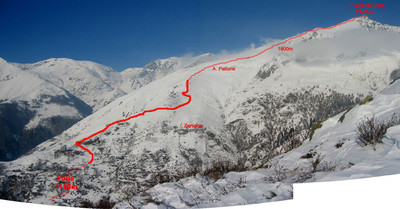 salita al Pizzo di Gino salita al Pizzo di Gino