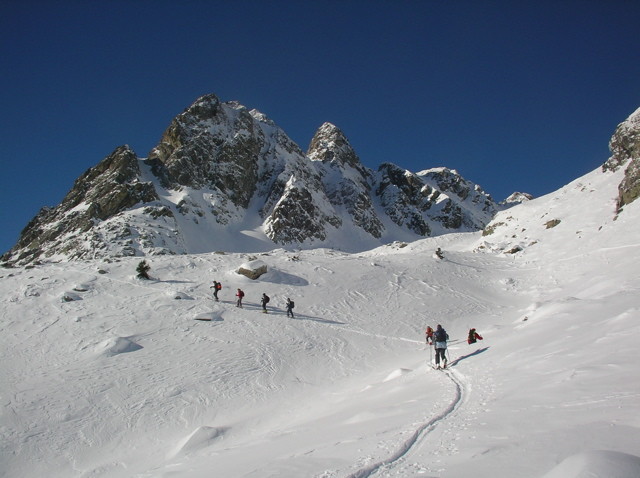 EN montée avant la combe du Rissiou