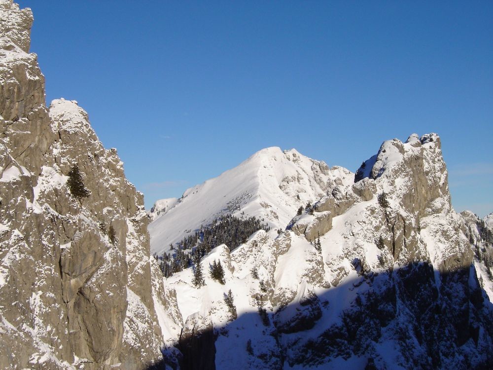 Pic de la Corne - Face SW