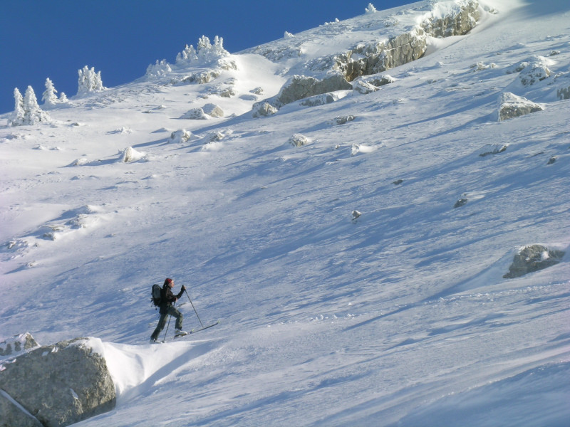 La crête des Rochers de la Balme