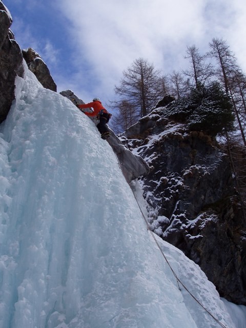 Cascade Lillaz 3eme longueur