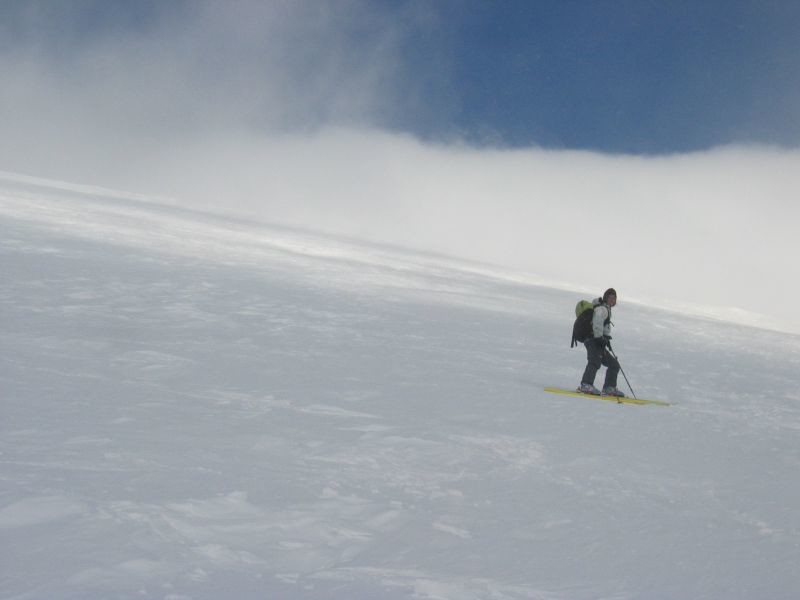 Discesa dal Monte Nero