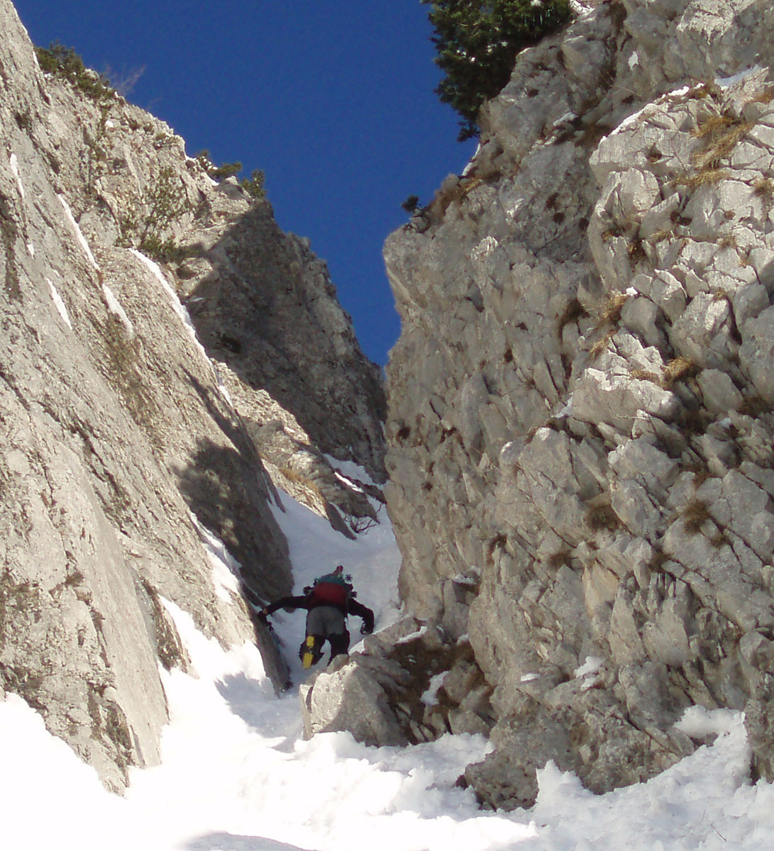 remontée du couloir