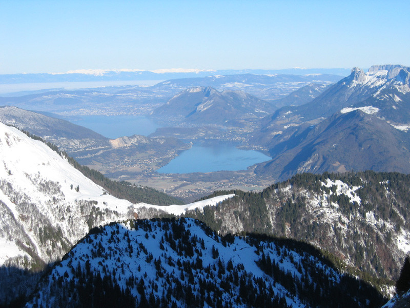 Lac d'Annecy, depuis Chaurionde