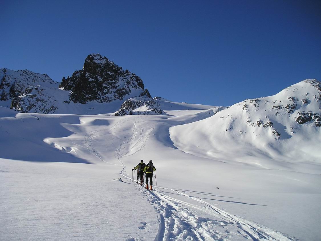 salendo al Piz Sarsura