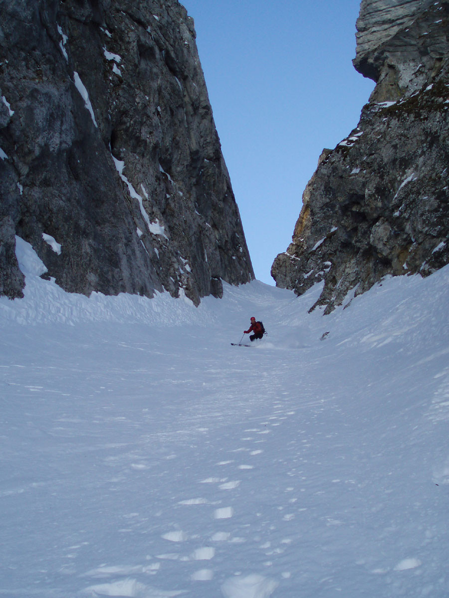 Le milieu du couloir