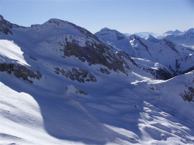 La Combe de Foiroux prise du sommet du Chauchefoin