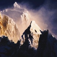 Aiguille du Plan pendant la tempête