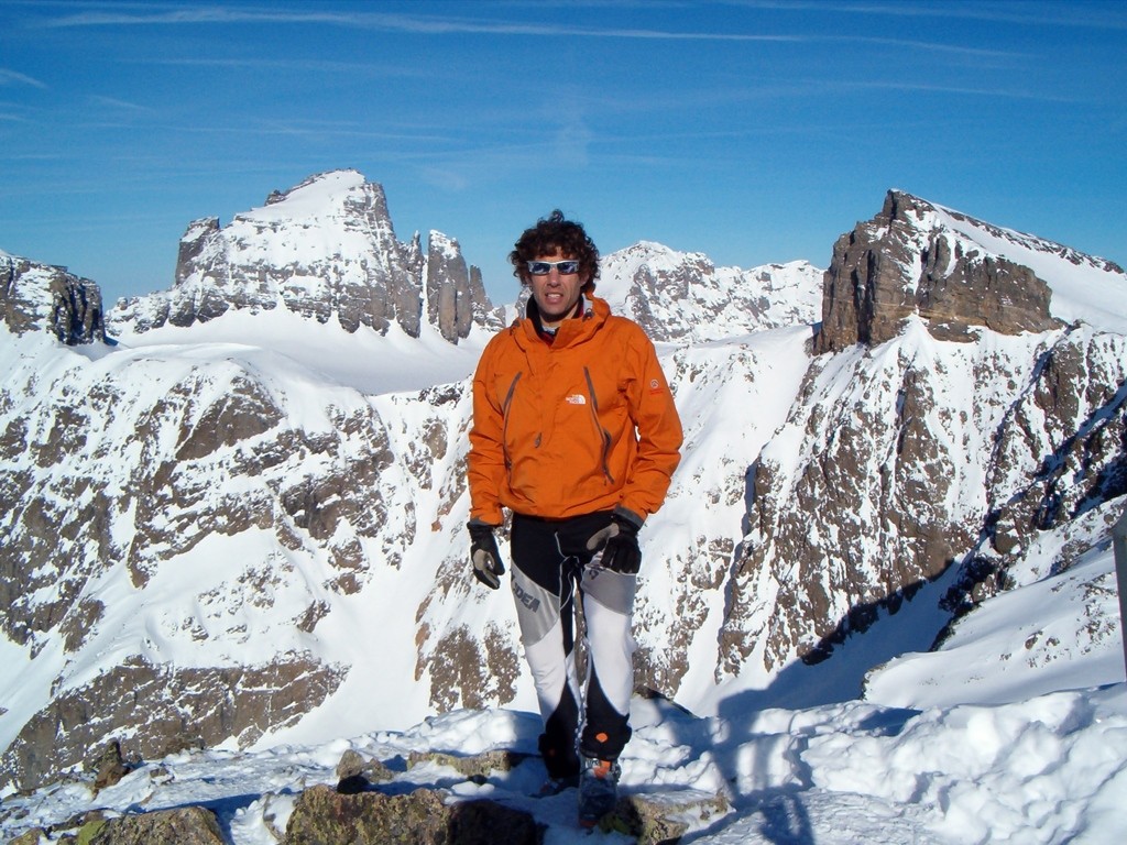 Fabrizio in vetta al bachenstock