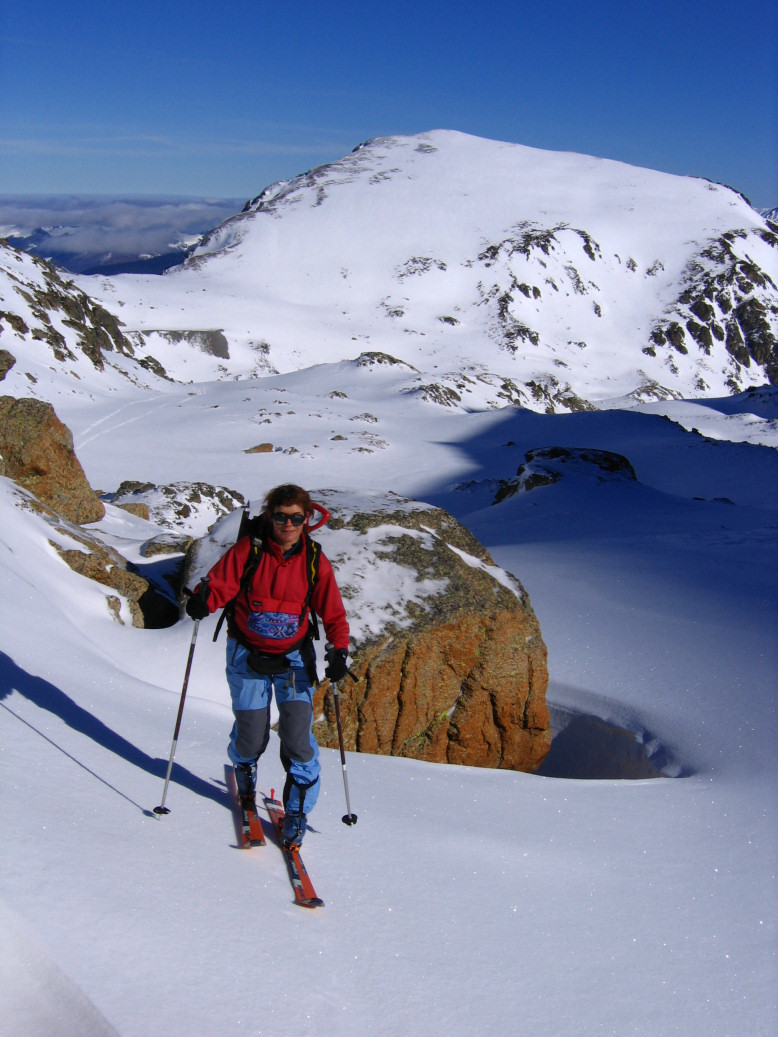 Nérassol: sous le col du Sisca