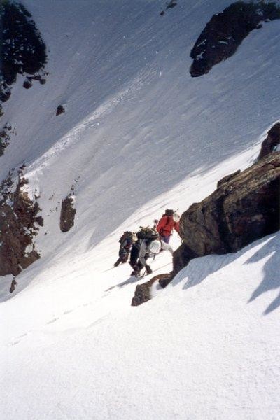 Pic Couttet, couloir nord