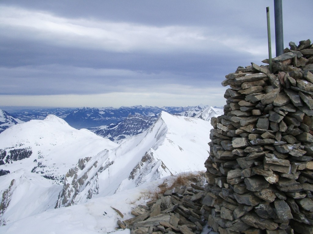 Vue depuis le sommet du Bunderspitz