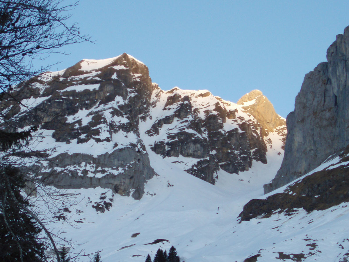 Le couloir (au centre)