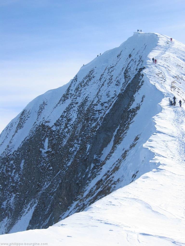 arête et face nord du Mont Charvin
