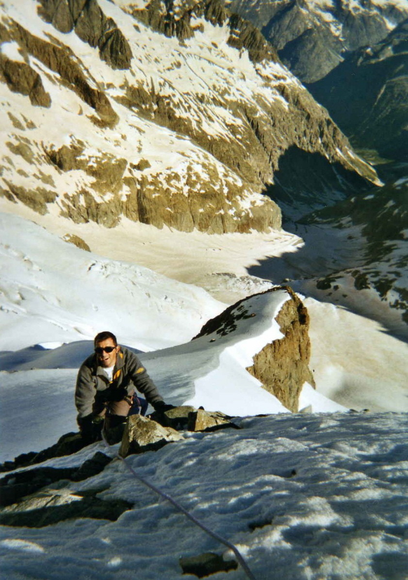 Pointe de la Pilate - arête Sud depuis le sommet