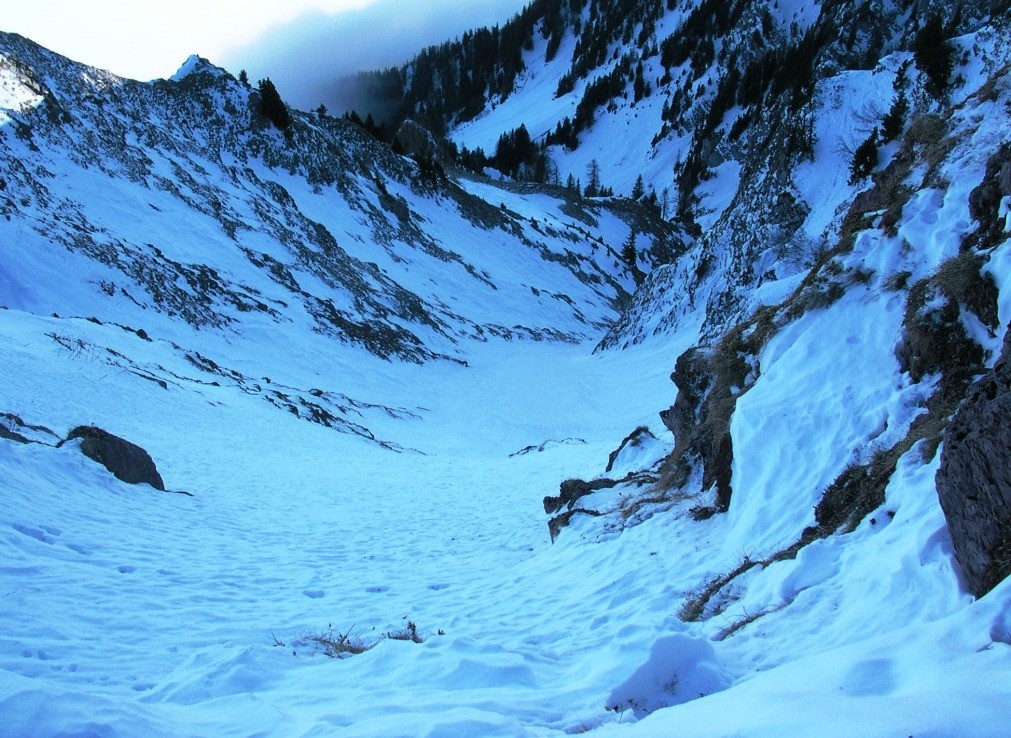 Départ du grand couloir N, Grammont