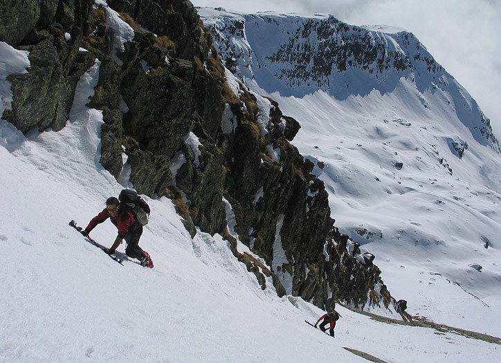 Monte Corte: la rampa finale