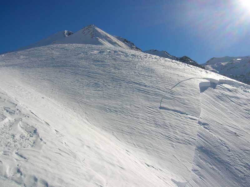 Valanga al Piz Uter