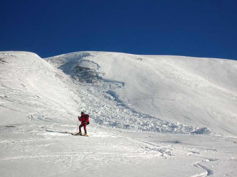 Valanga al Piz Uter