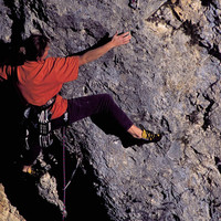 Méli dans "Les 3 Soeurs", 6a+, Bellecombe-Tarendol (Drôme)