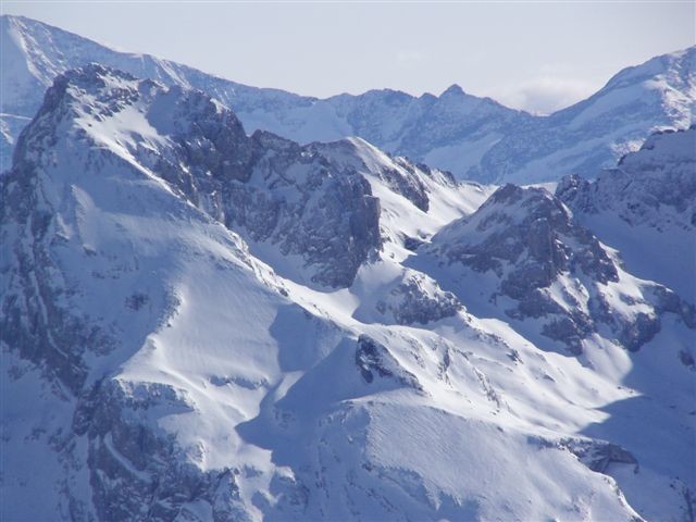Le Mont Charvet et la petite Miaz