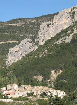 Bellecombe & le Rocher de l'Aiguier