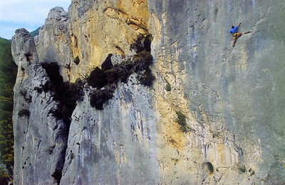 Pierre dans 'Picolina', 7b, Bellecombe-Tarendol (Drôme)