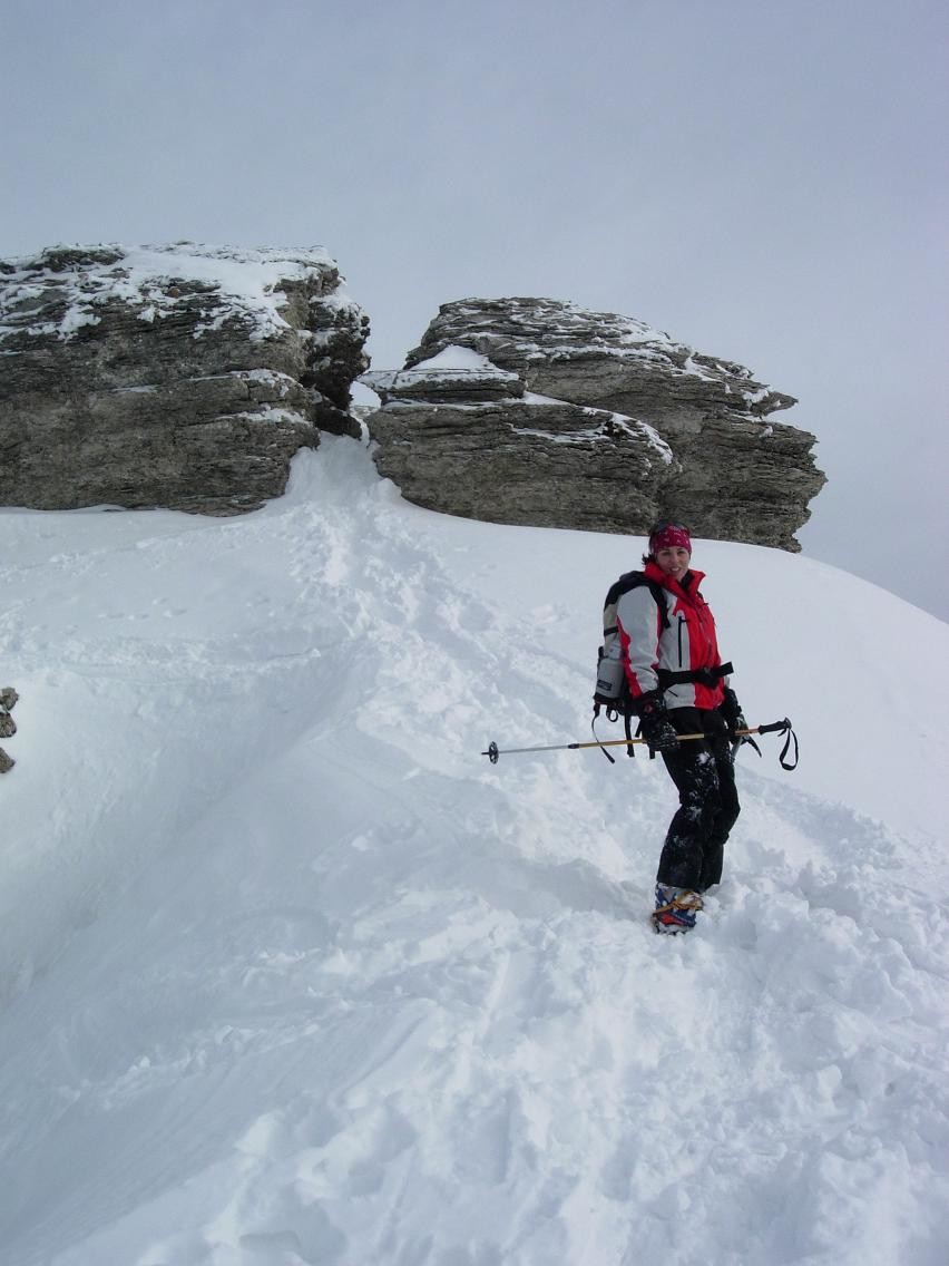 Rosa sur l'arete finale