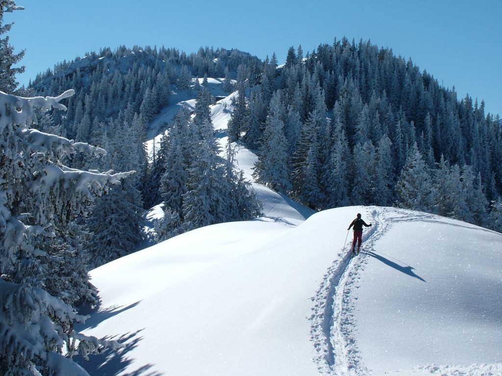Verso la vetta del Chimmispitz