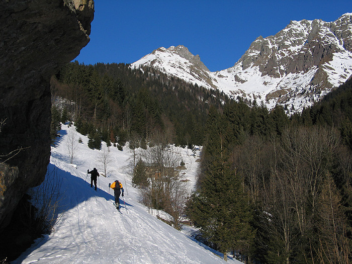 Salendo al Pizzo dei Tre Signori