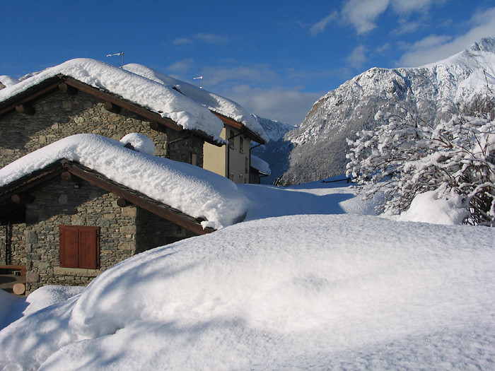 Nei pressi dell'Alpe Ratti (1162m)
