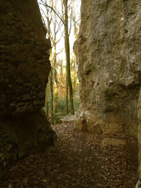 Roches Enchantées-Excideuil. La brèche.